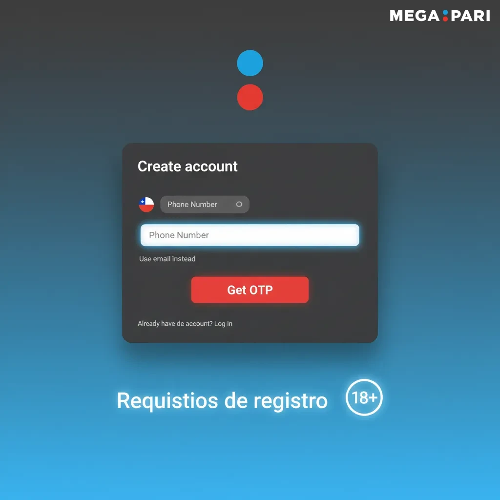 Gráfico con lista de requisitos en Chile: +18, datos reales, KYC, método de pago propio, cuenta única, residencia.