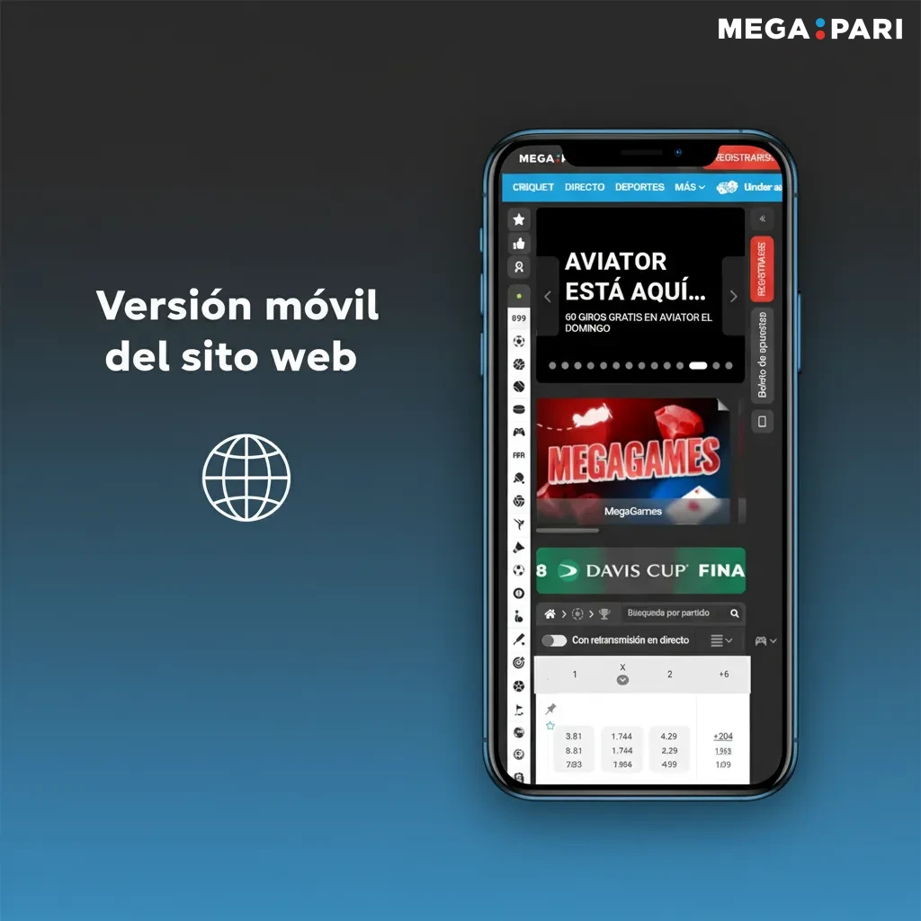 Interfaz móvil de apuestas: carga rápida, navegación simple, búsqueda ágil, cupón fijo, pagos fáciles y catálogo completo.