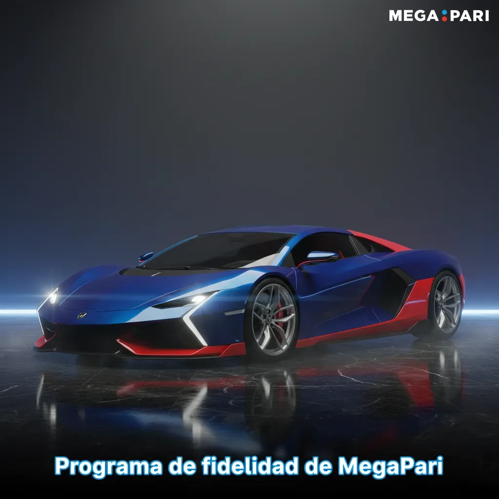 Pantalla del programa de fidelidad de MegaPari: barra de progreso, puntos, niveles, cashback y verificación de identidad.