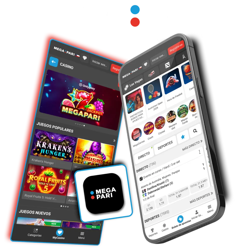Descarga Megapari APK Android iOS con soporte 24 horas en Chile.
