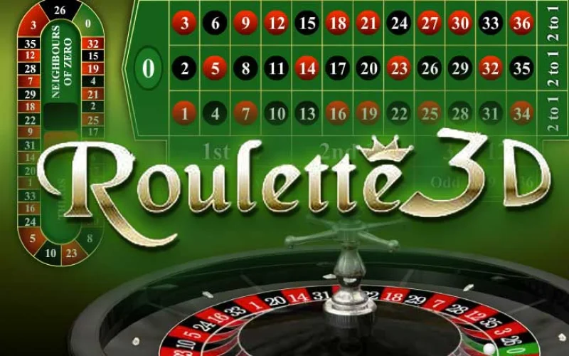 Disfrute de la emoción de 3D roulette en Megapari Casino.
