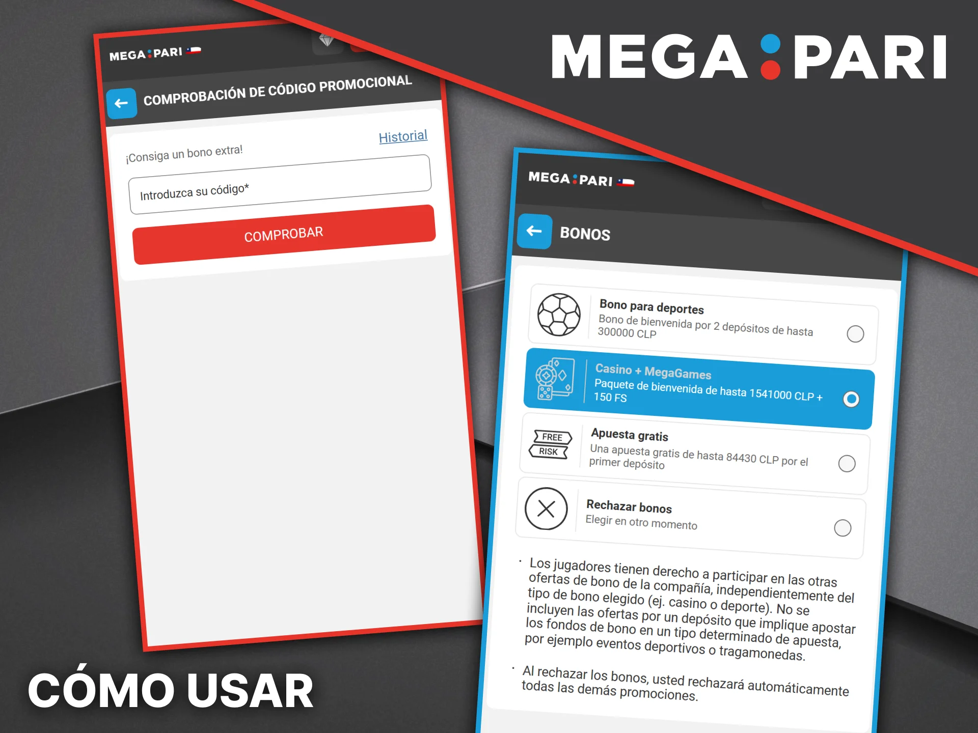 Aprenda a utilizar el bono Megapari para maximizar sus ganancias del casino.