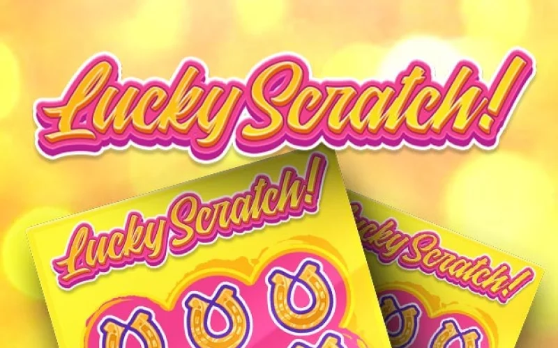 Prueba tu suerte y gana premios raspando los billetes de lotería Lucky Scratch en Megapari Casino.