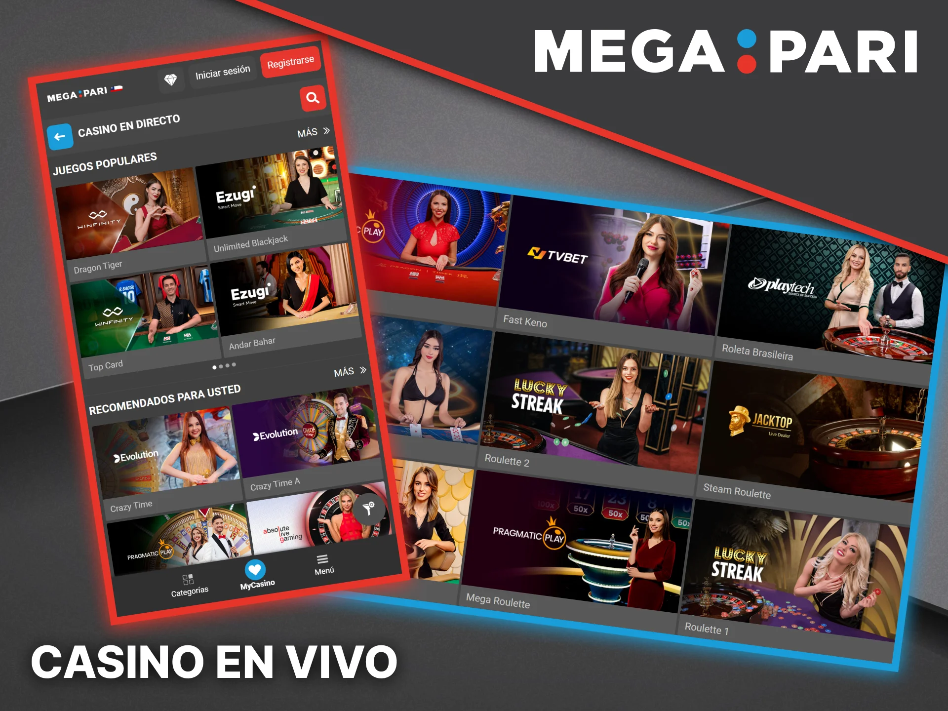 Megapari Casino ofrece mesas con crupieres en vivo para una experiencia de juego verdaderamente inmersiva.