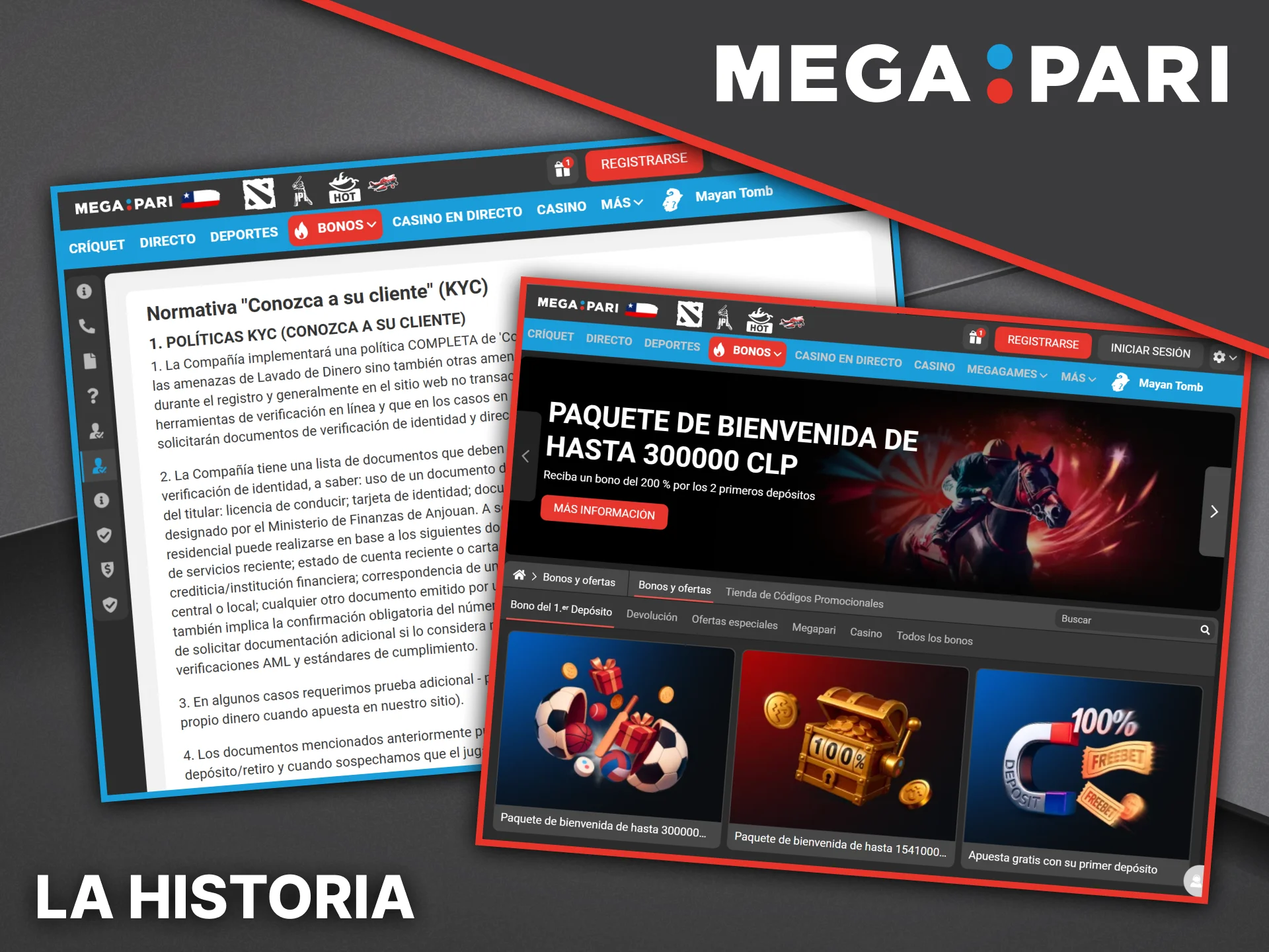 Conozca el desarrollo y crecimiento de Megapari en el mercado internacional de juegos.
