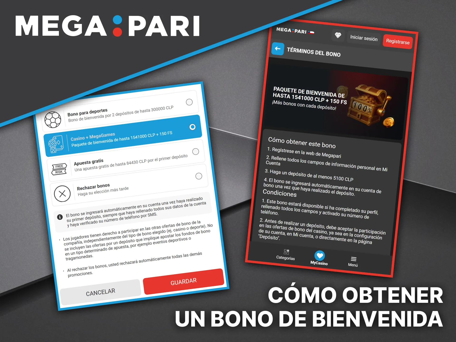 Descubra cómo reclamar su bono de bienvenida de Megapari Casino hoy.