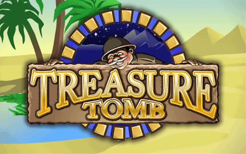 Viaja a las profundidades de las pirámides en busca de tesoros ocultos en la tragamonedas Treasure Tomb en Megapari Casino.